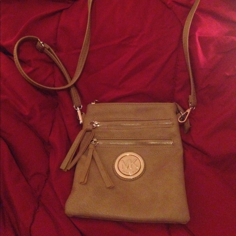 Michael Kors Tan Crossbody Purse